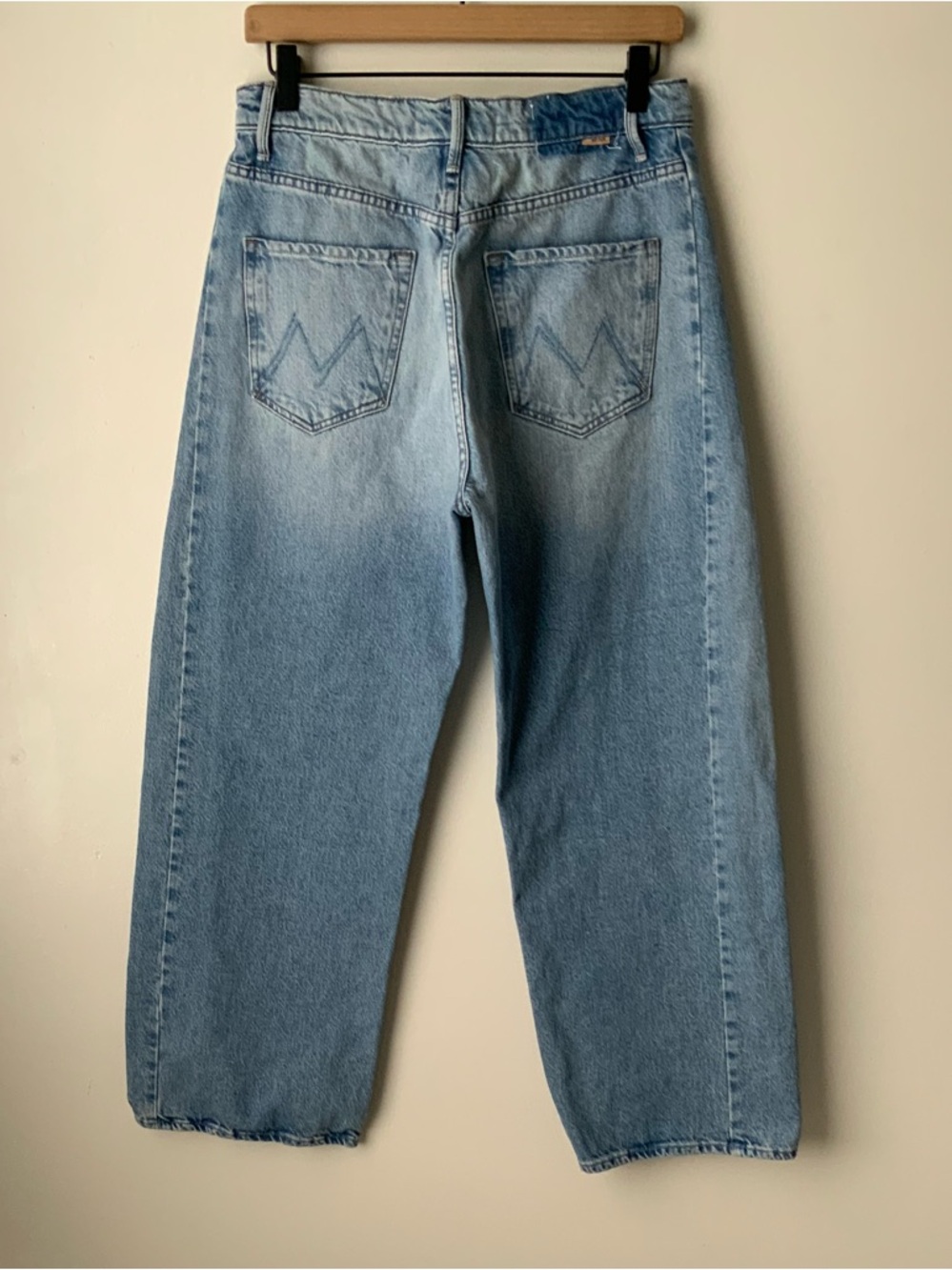 MOTHER SUPERIOR Jeans Half-Pipe Ankle This Is How I Roll Blue Size 29 - Picture 3 of 14